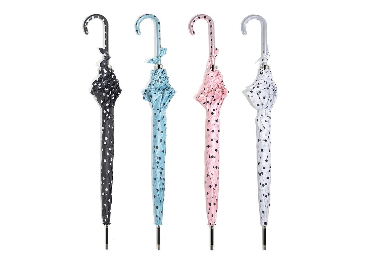 Ombrello Nylon auto con rouche