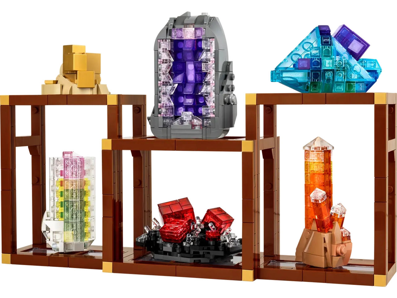 Lego ideas collezione di minerali
