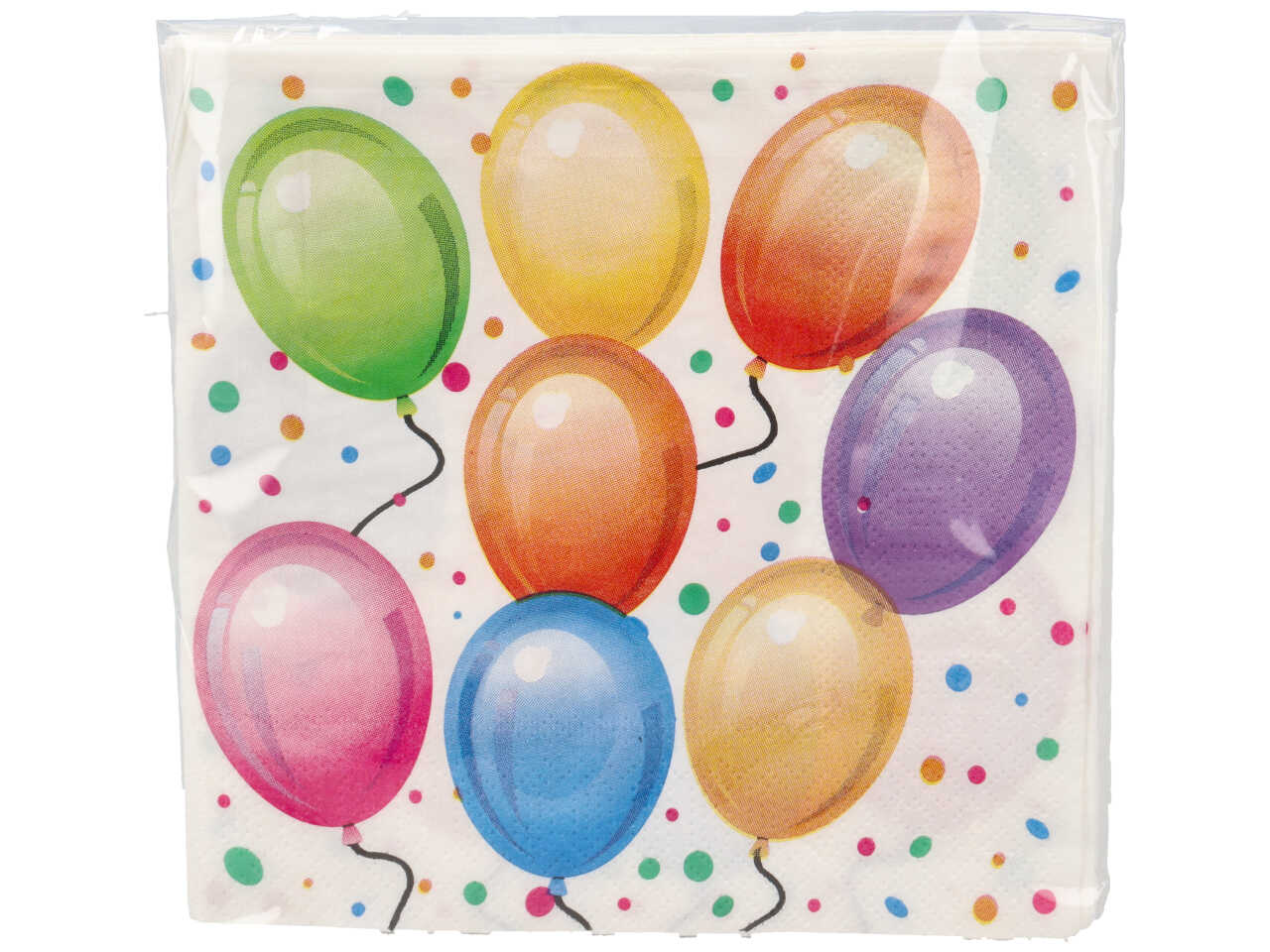 Tovaglioli 33x33 fantasia party la confezione contiene 20 pezzi