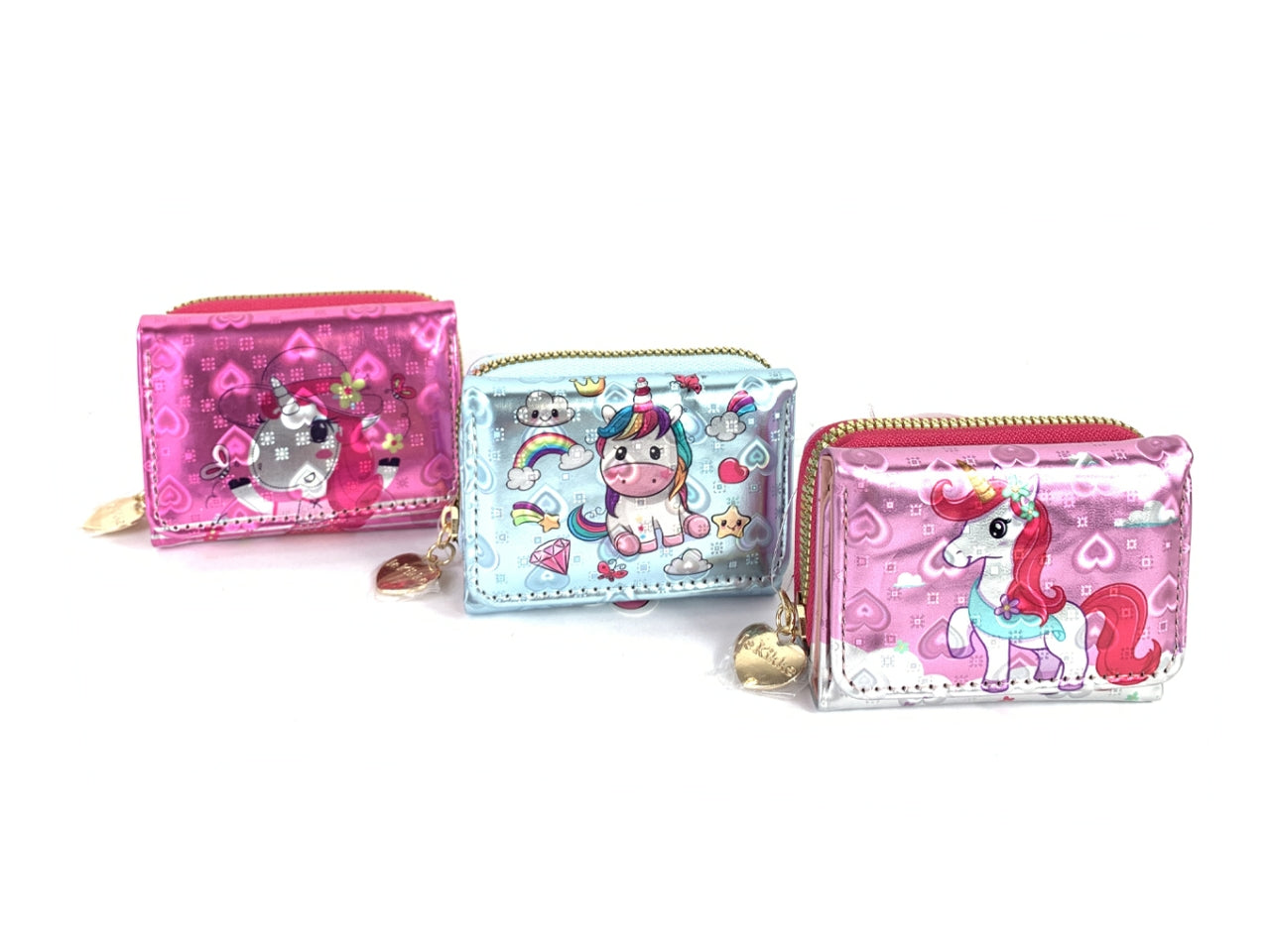 Portafoglio bimba le kikke happy unicorn