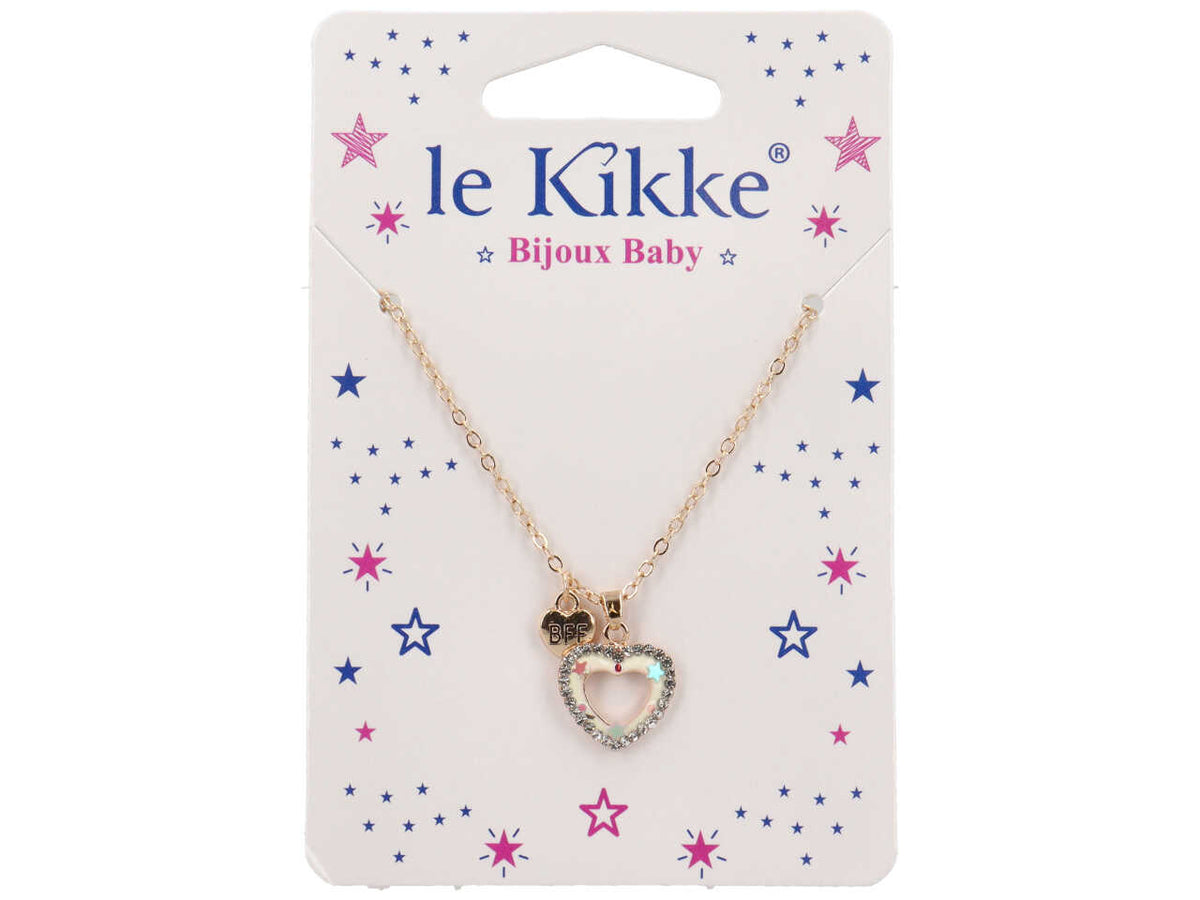 Collane heart set da 2 collane bff