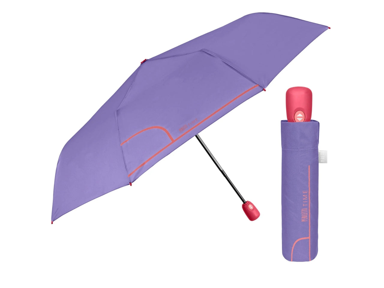 Ombrello donna mini 54cm automatico tinta unita