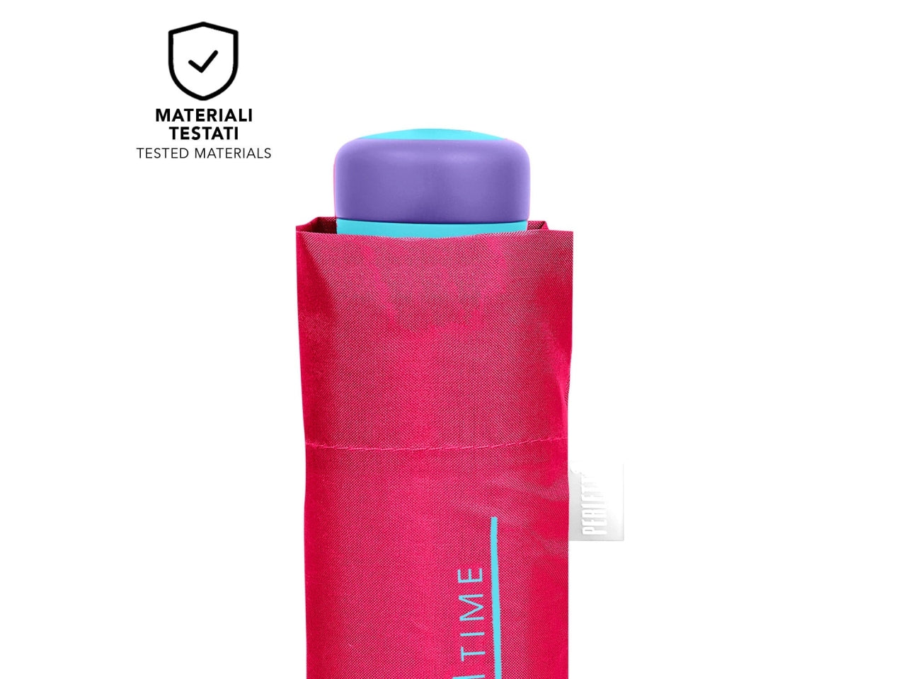 Ombrello donna mini 51cm man. light tinta unita