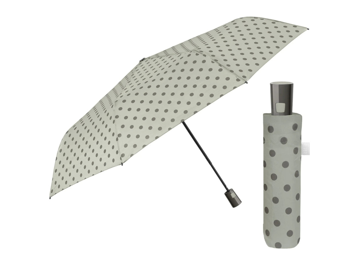 Ombrello donna mini 54cm automatico a pois