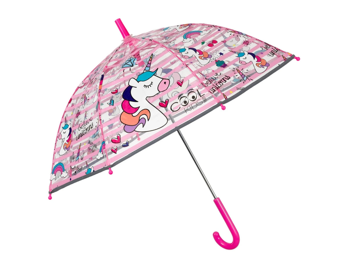 Ombrello kids manuale 45cm cupola Unicorno