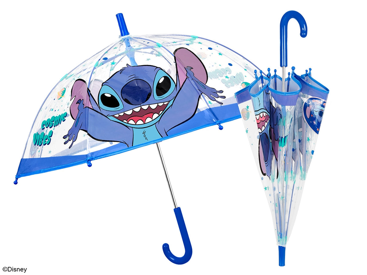 Ombrello kids cupola manuale 45cm Stitch