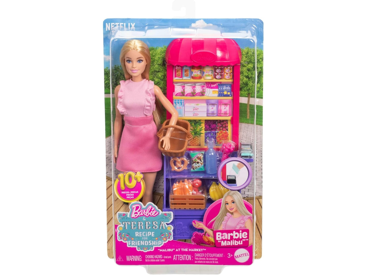 Barbie and teresa friends malibu set