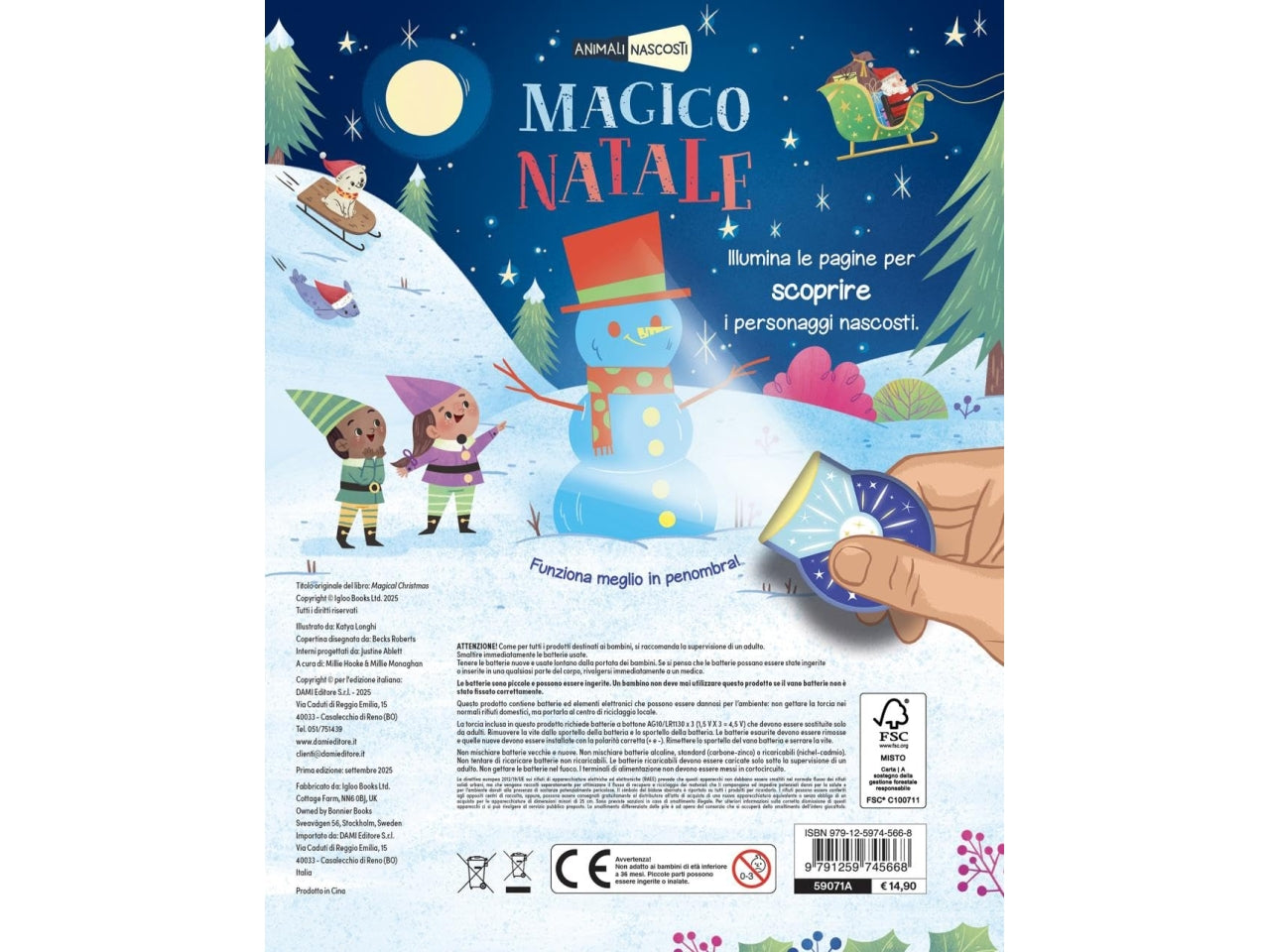 Magico natale animali nascosti