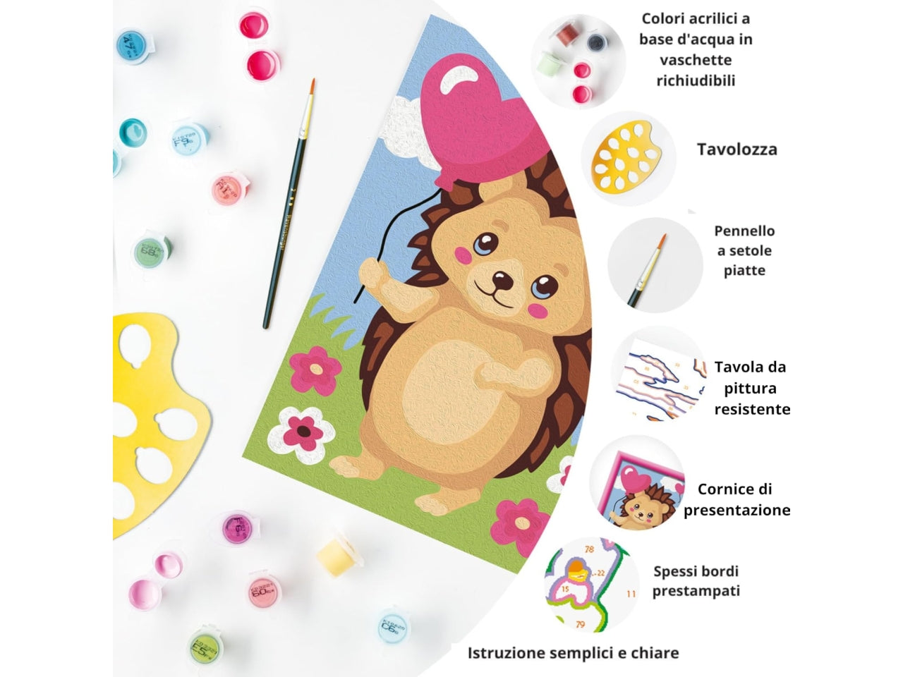 Creart serie e riccio amorevole
