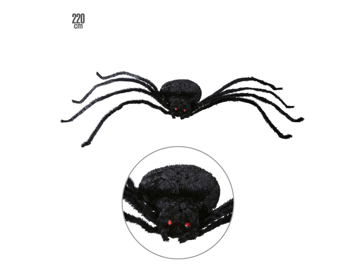 Ragno gigante modellabile 220cm