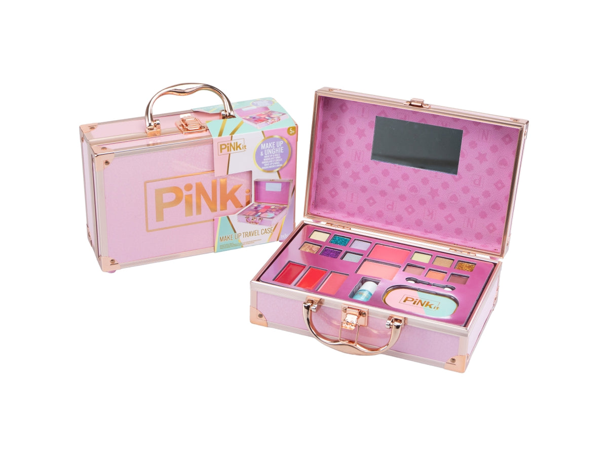 Pink It Make Up Travel Case
