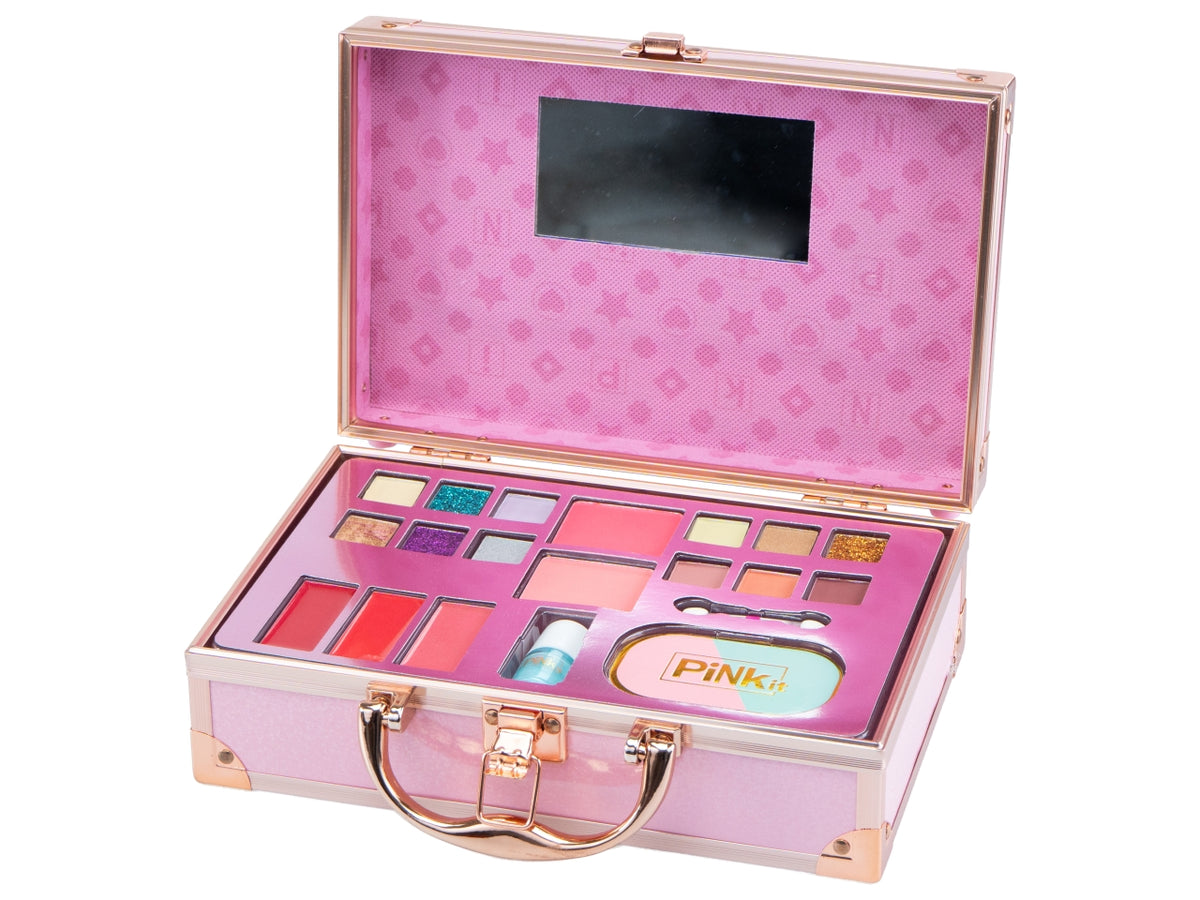 Pink It Make Up Travel Case