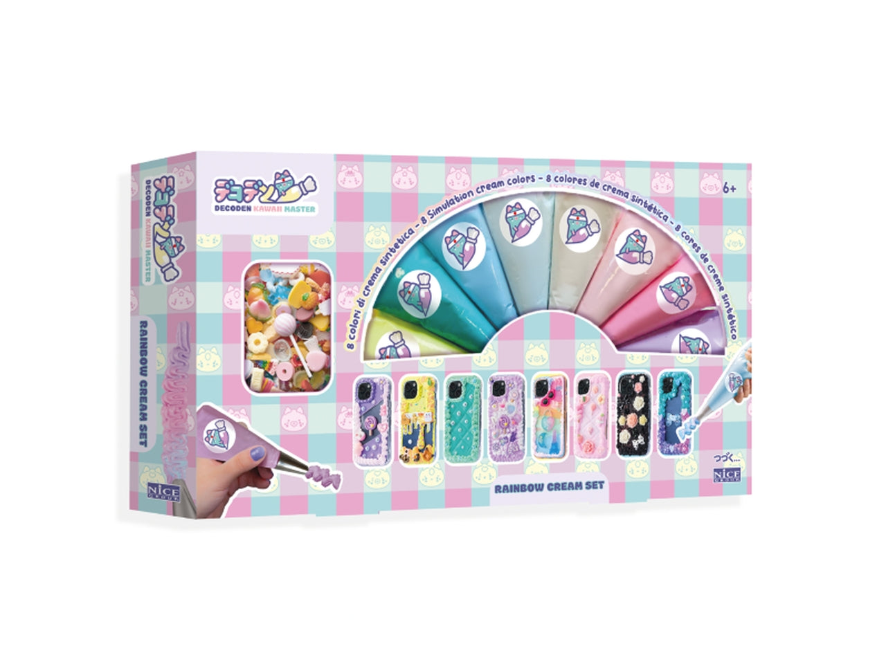 Decoden Rainbow Cream Set