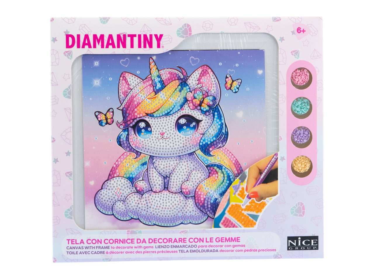 Diamantiny kawaii unicorn modelli assortiti