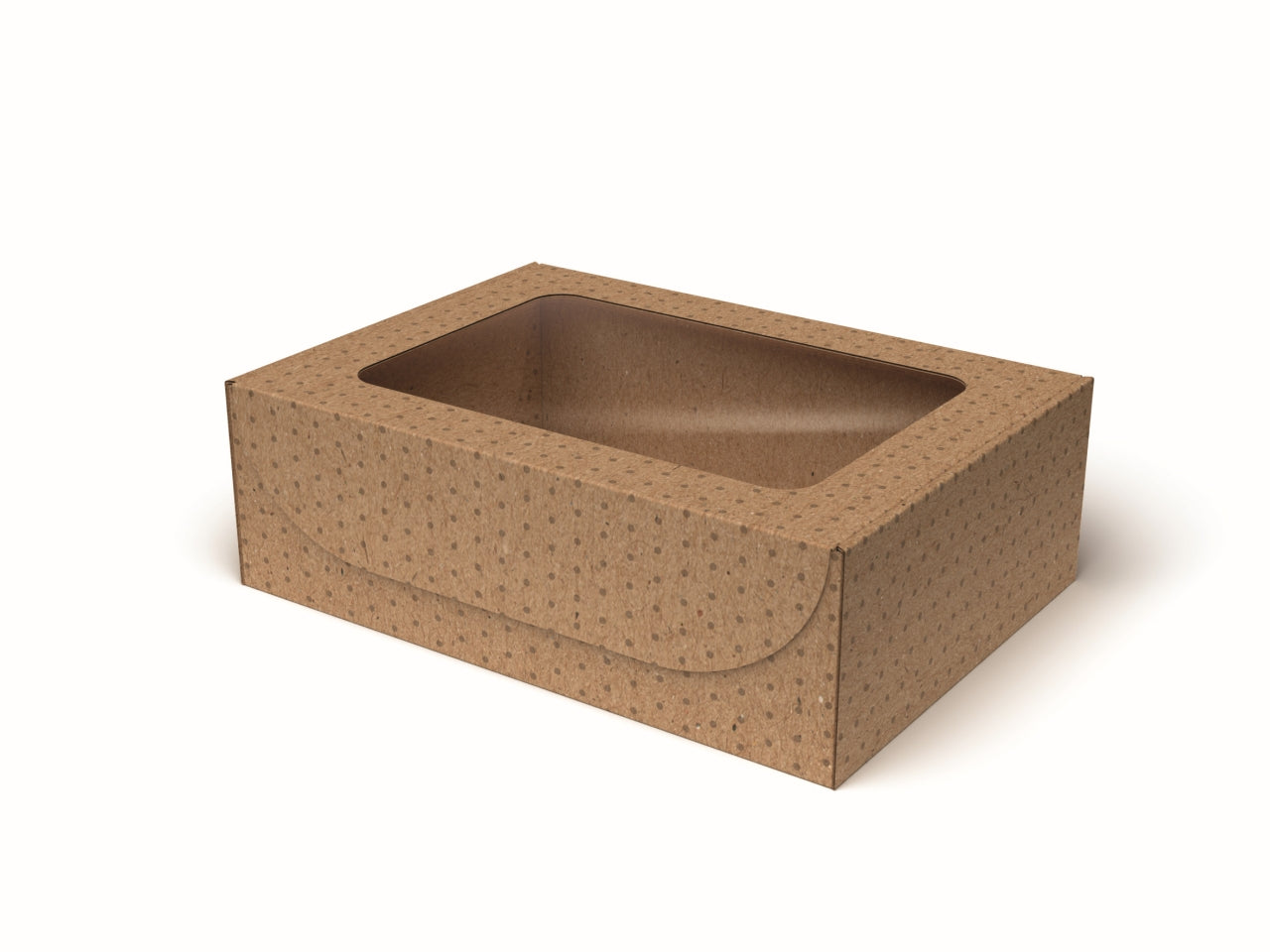 Scatola cofanetto Pois in catone 26x36x11,5cm