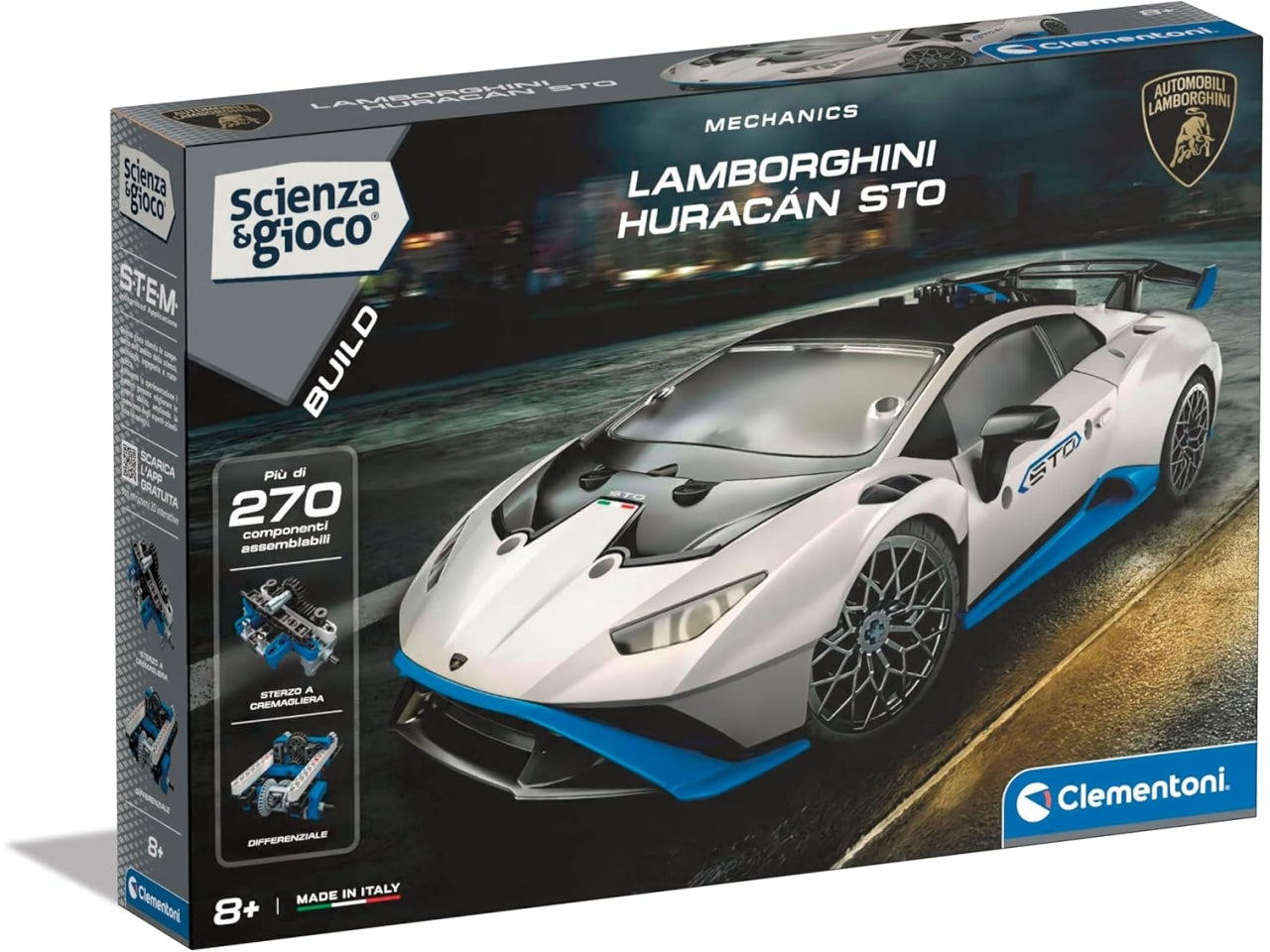 Clementoni laboratorio meccanica Lamborghini Huracan