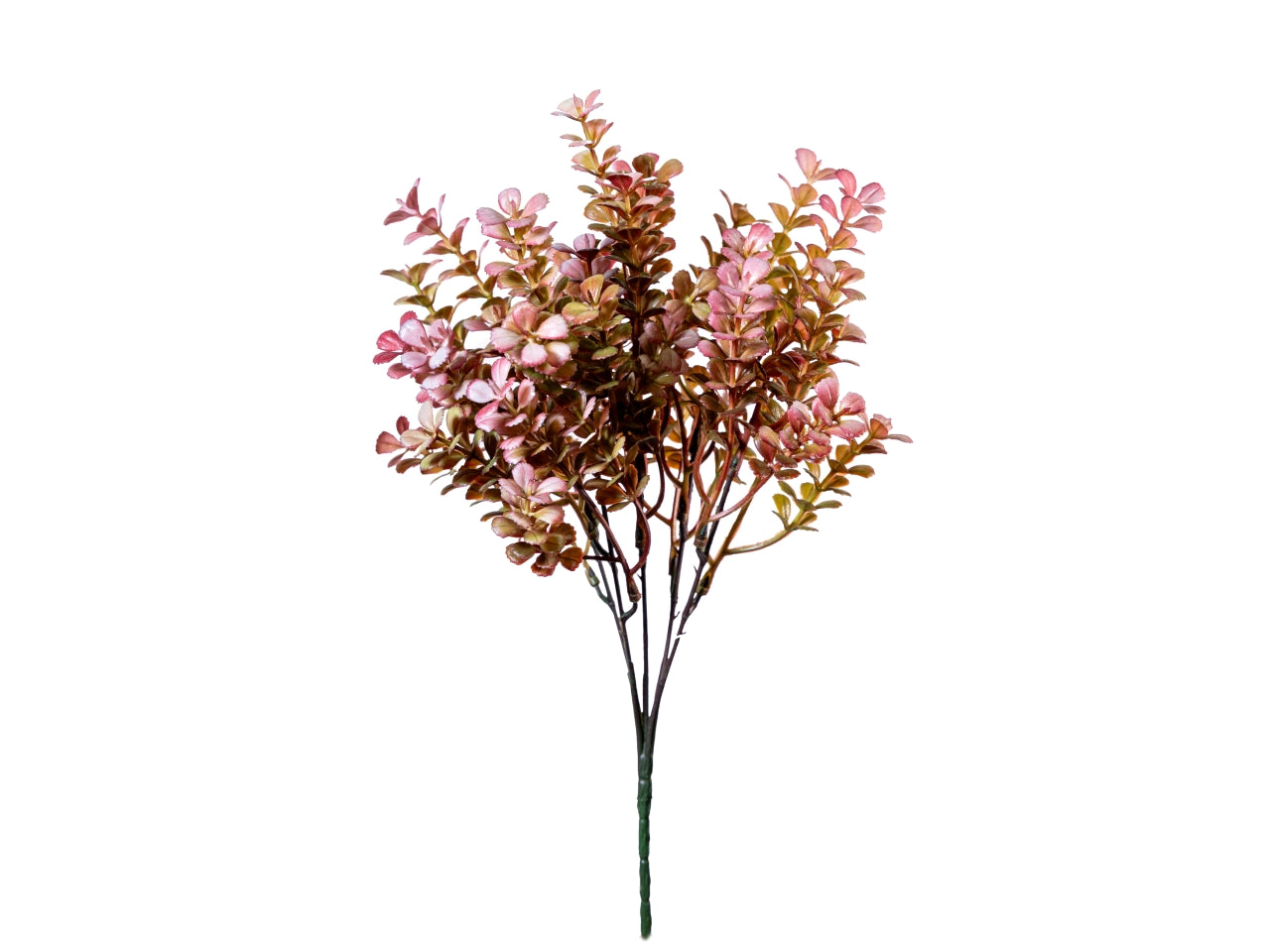 Mazzo foglia di tè 34cm malva