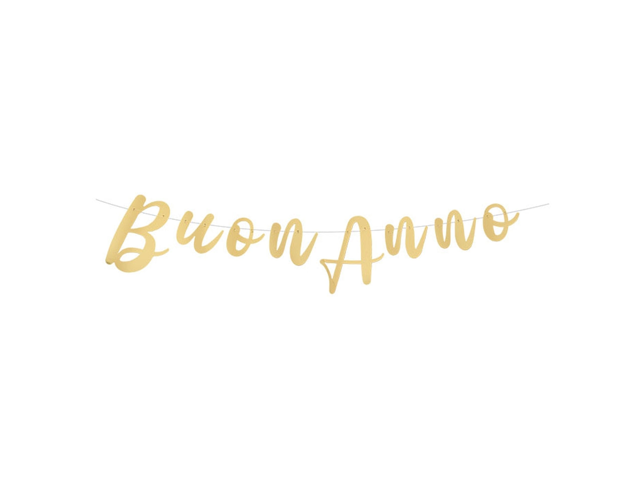 Buon anno festone sagomato 3mt