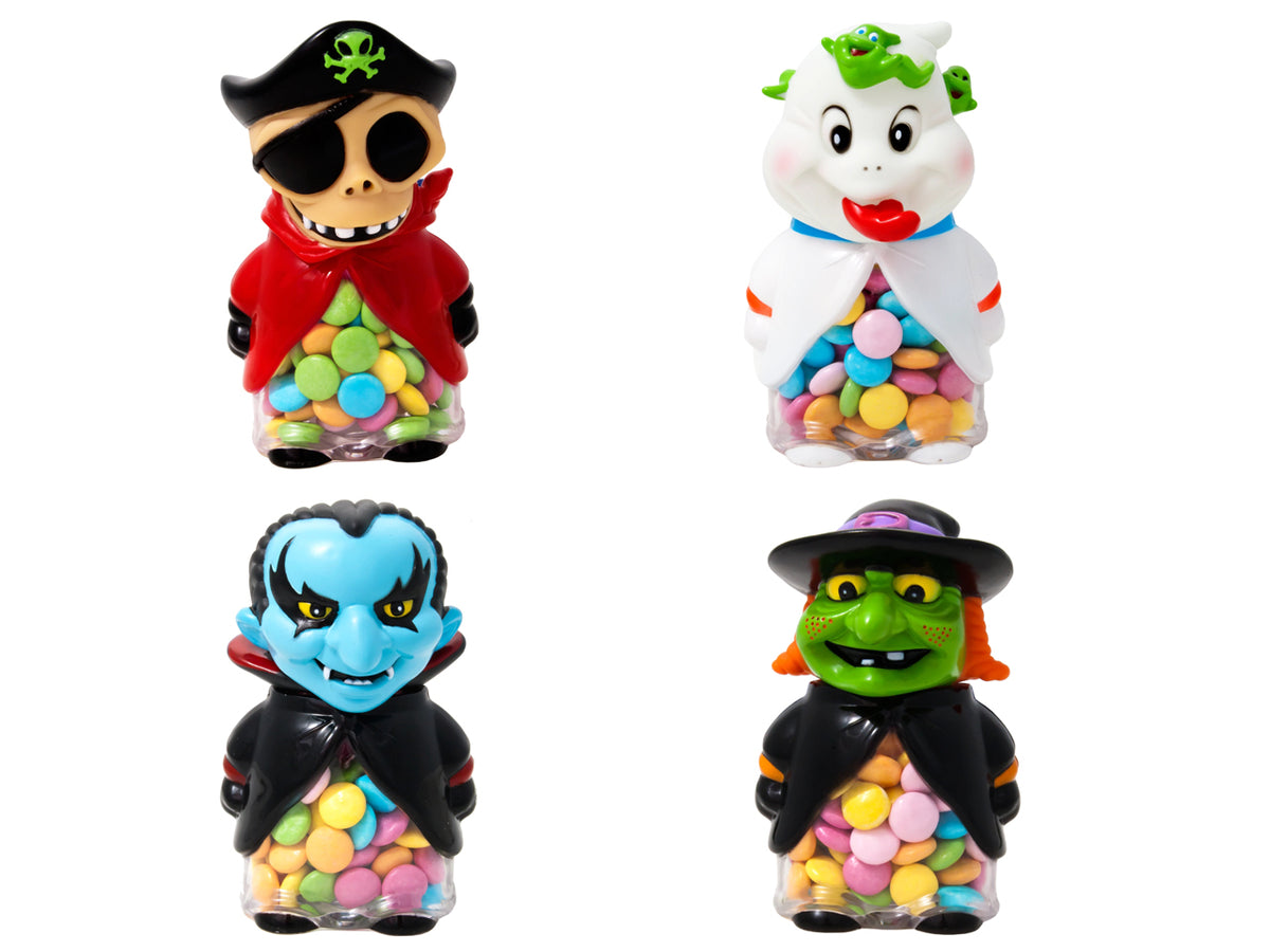 Personaggi assortiti halloween con confetti di zucchero 100gr