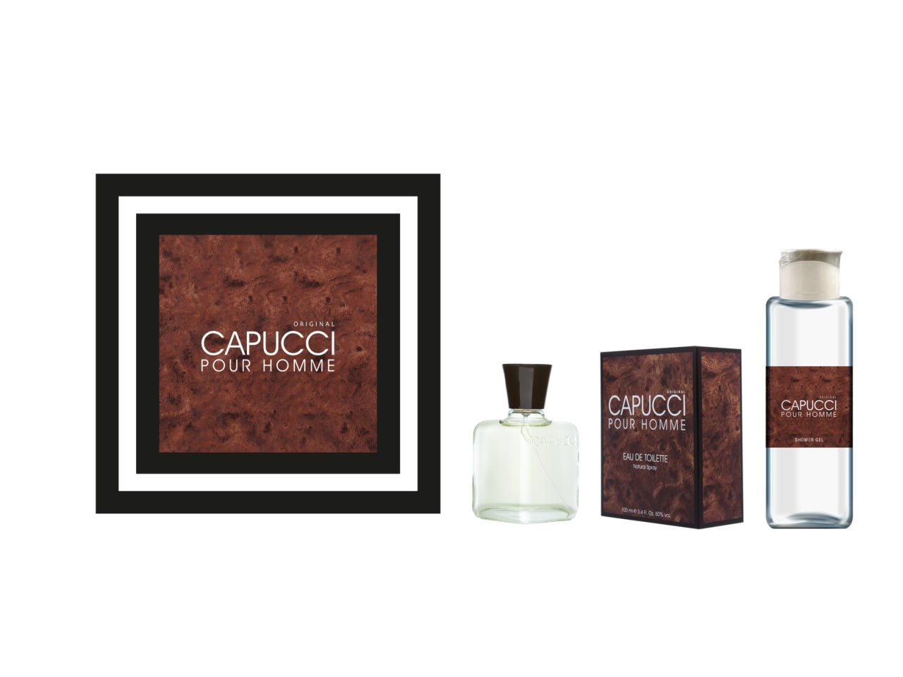 Capucci classico confezione regalo con edp 100ml e bagnoschiuma 250ml