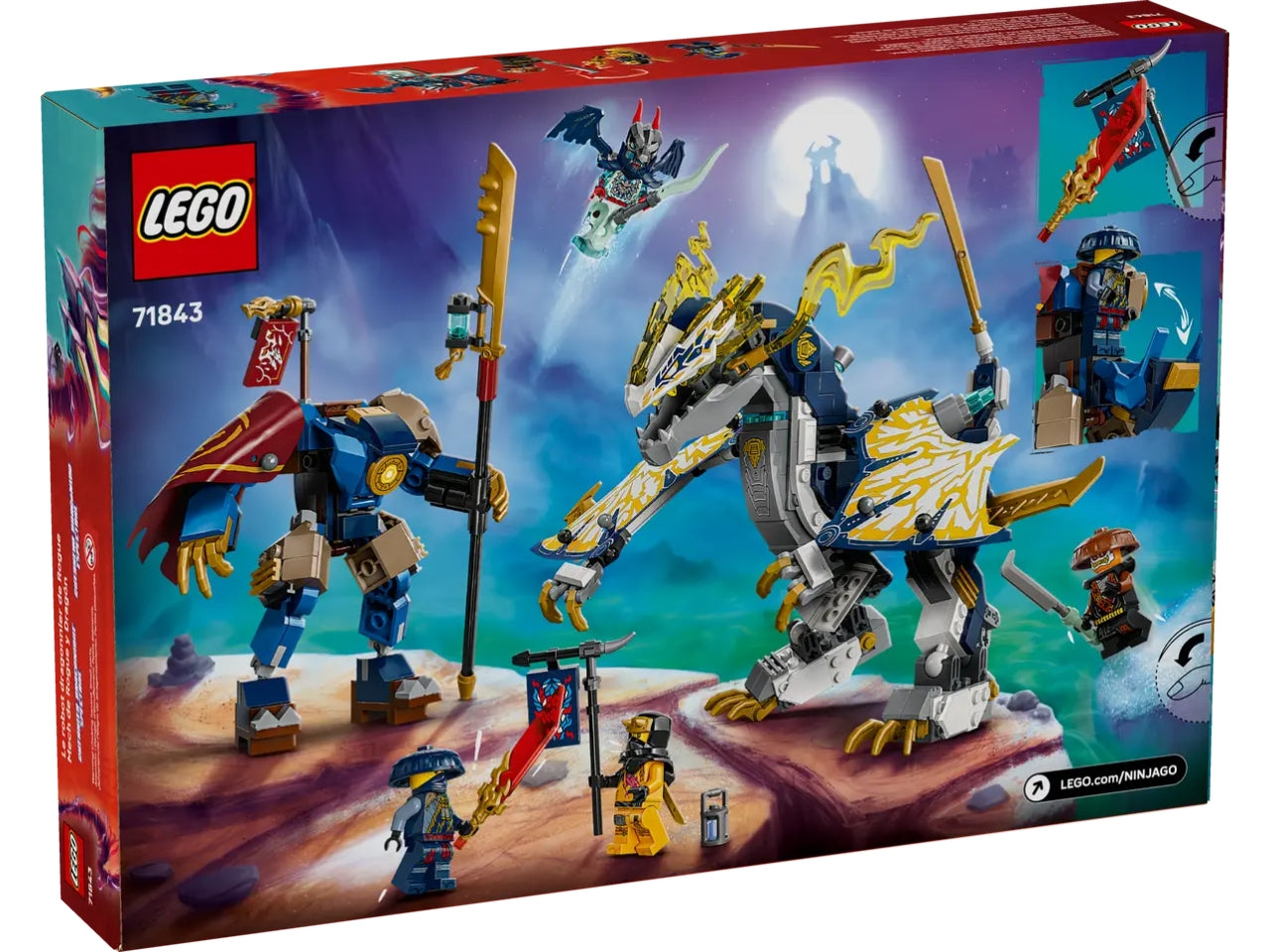 Lego Ninjago Mech cavalca-drago di Rogue