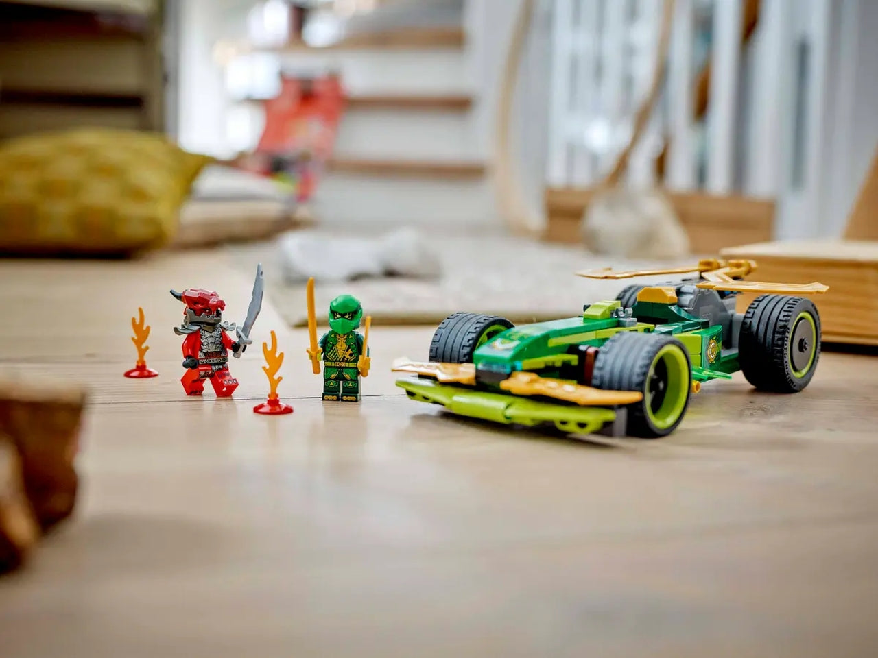 Lego Ninjago Racer pull-back di Lloyd