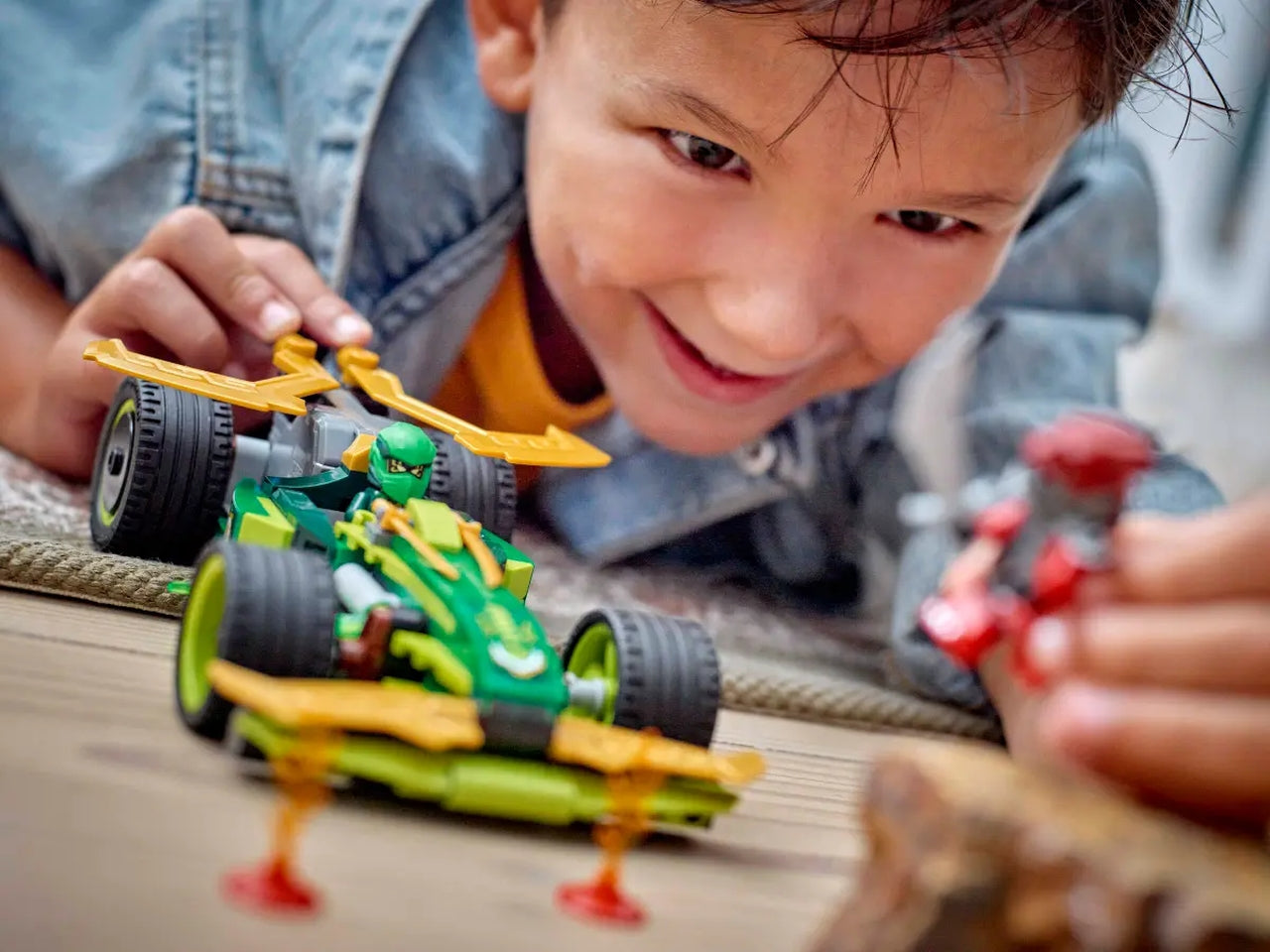 Lego Ninjago Racer pull-back di Lloyd