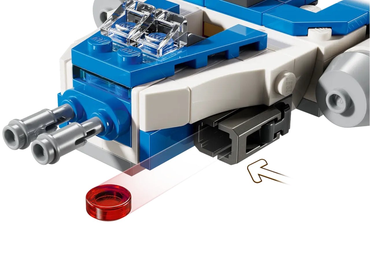 Lego Star Wars TM Microfighter Y-Wing di Captain Rex