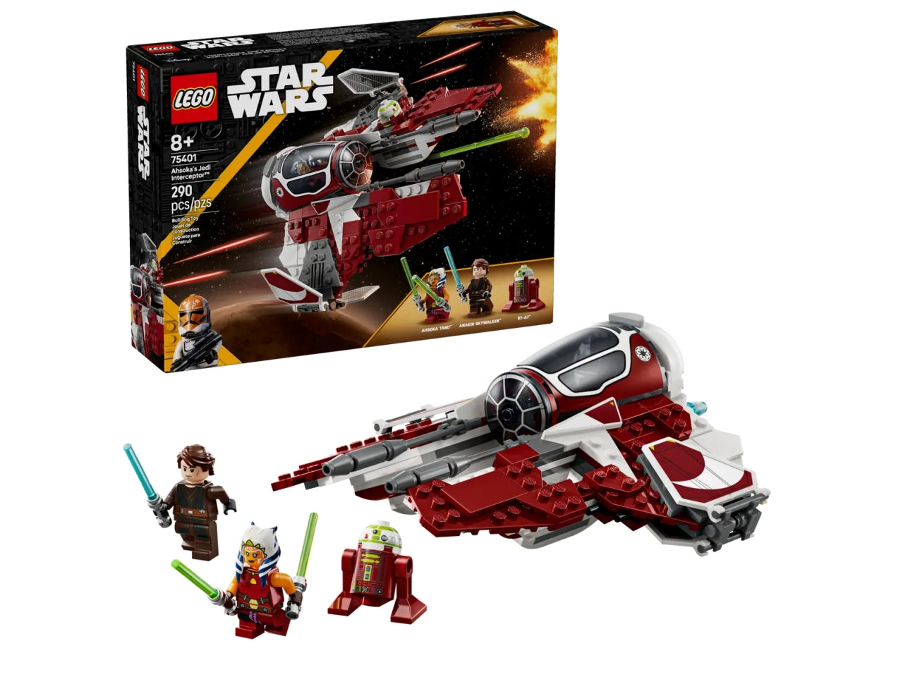 Lego Star Wars TM Jedi Interceptor di Ahsoka