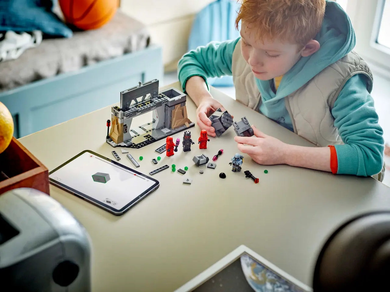 Lego Star Wars TM Battaglia tra Paz Vizsla e Moff Gideon