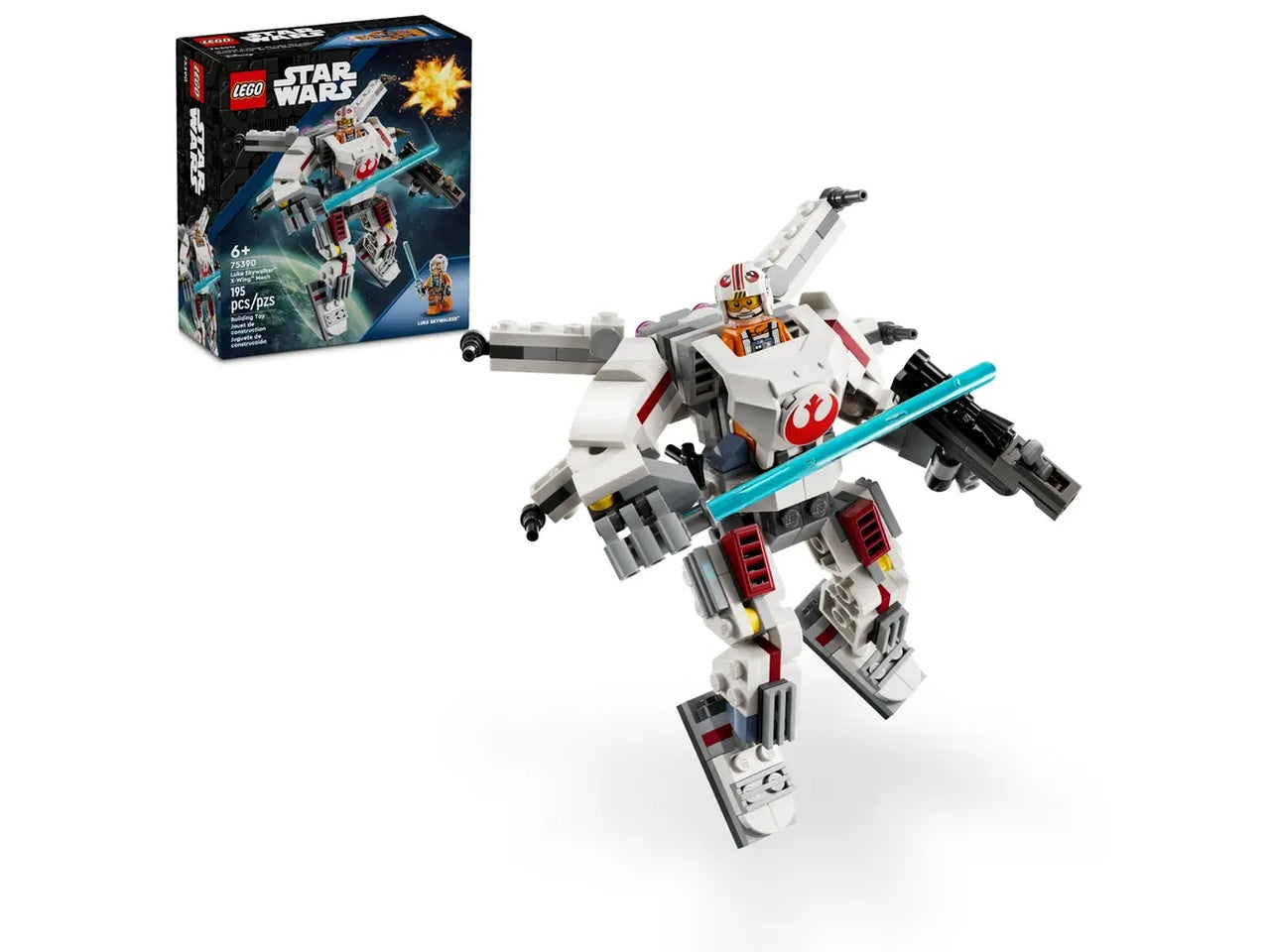Lego Star Wars TM Mech X-Wing di Luke Skywalker