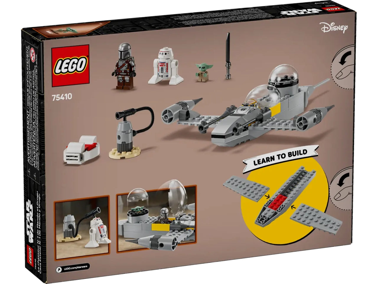 Lego Star Wars TM N-1 Starfighter di Mando e Grogu