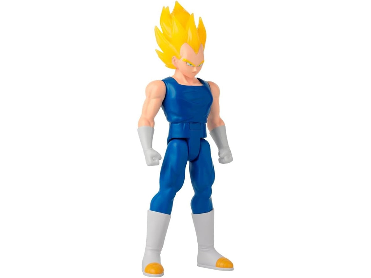 Dragon ball toy baldra figurine gigante 30cm suoni e luci super saiyan 2 vegeta