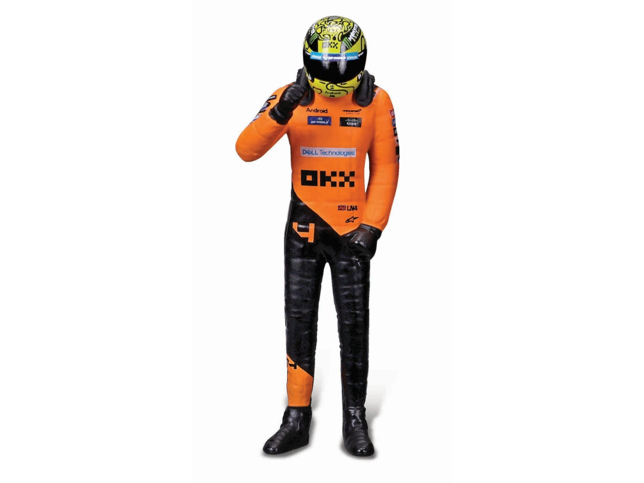 Auto formula with figure Mclaren mcl38 scala 1:43 $