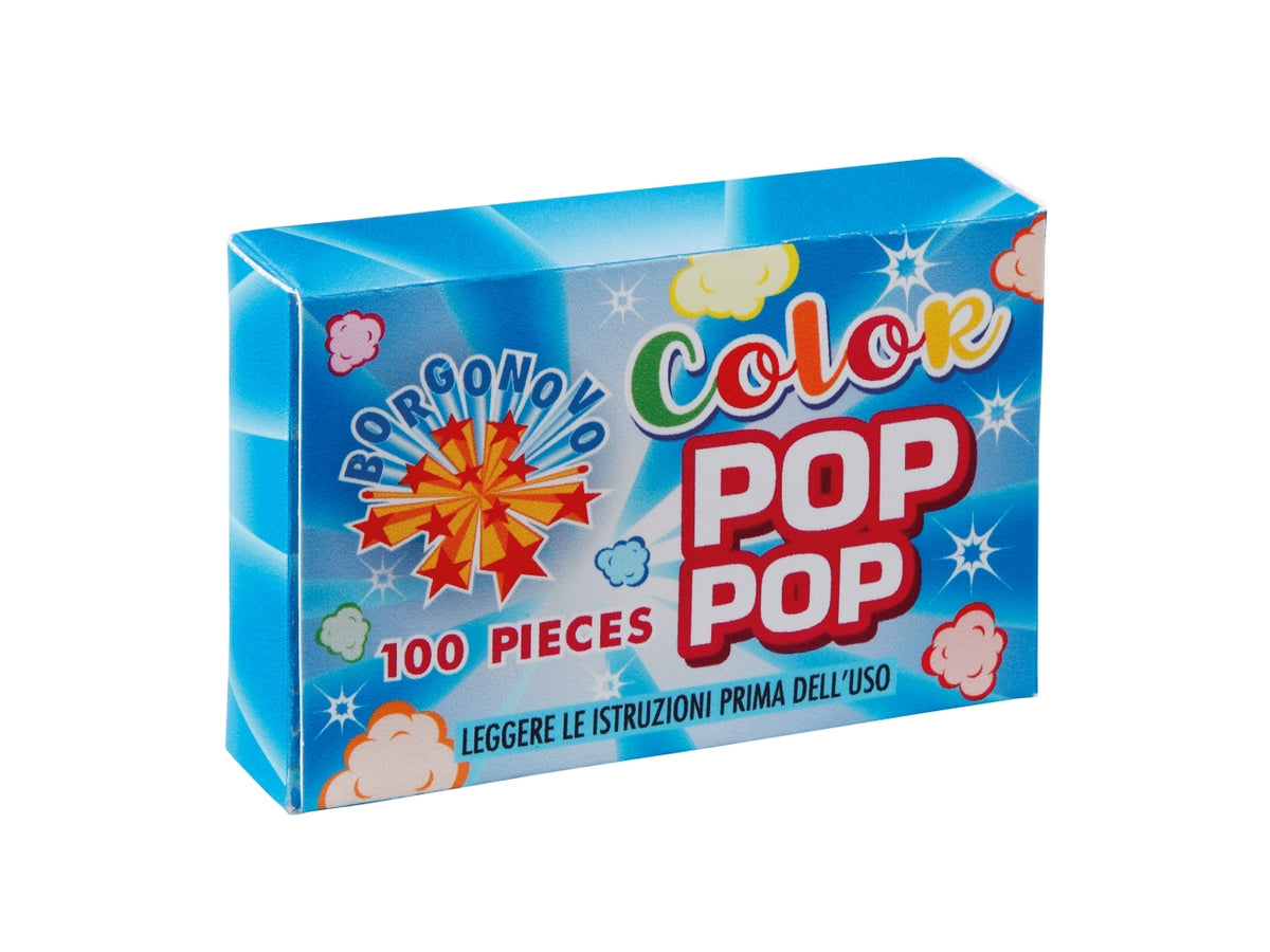 Petardi color pop pop box da 24 scatola da 100 petardi