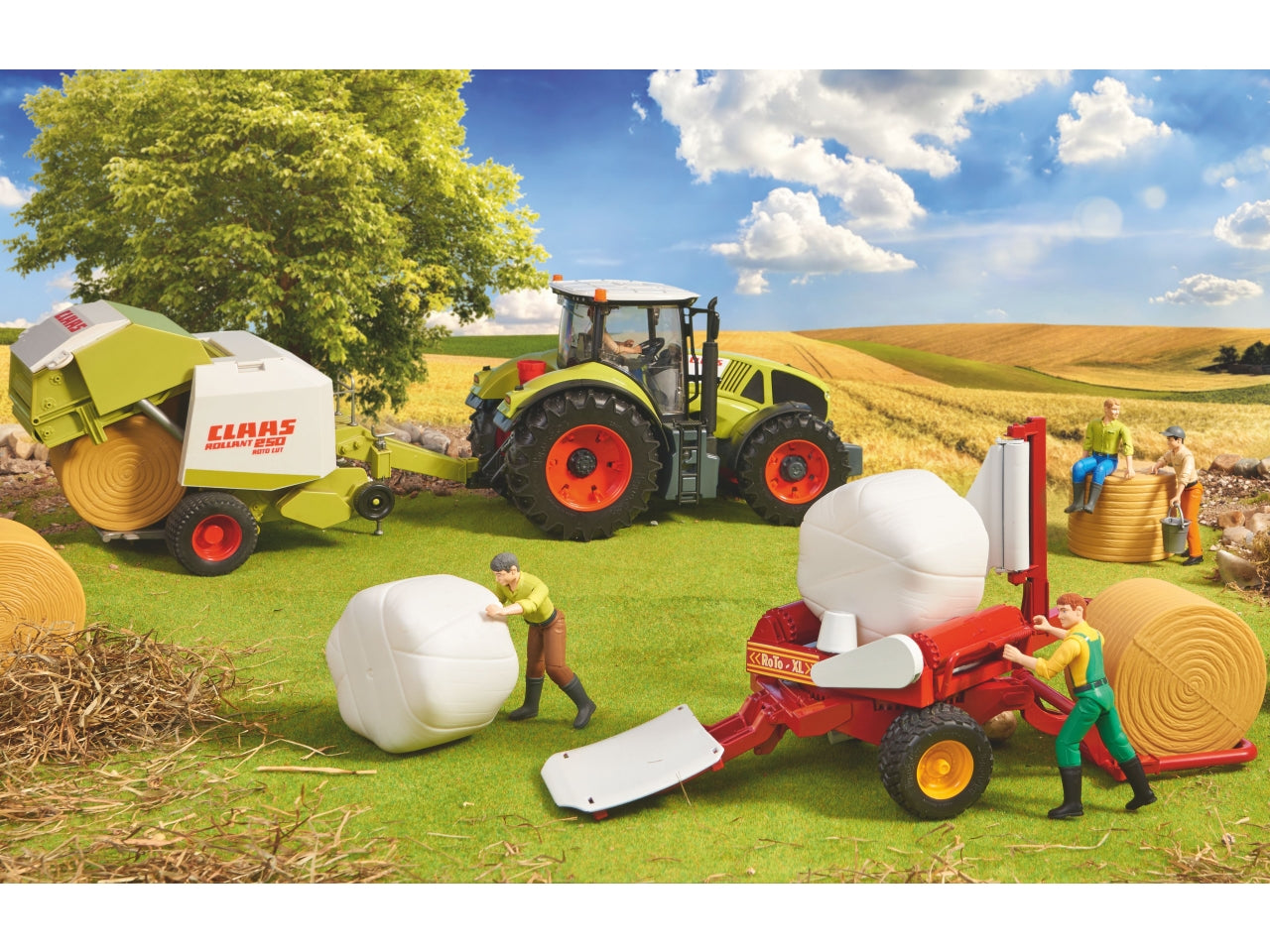Claas imballatrice rotante per fieno
