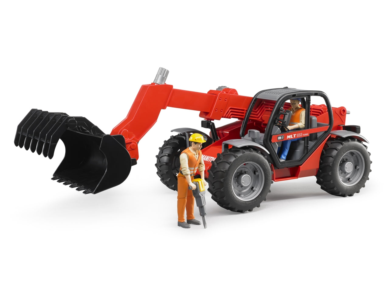 Manitou con braccio meccanico