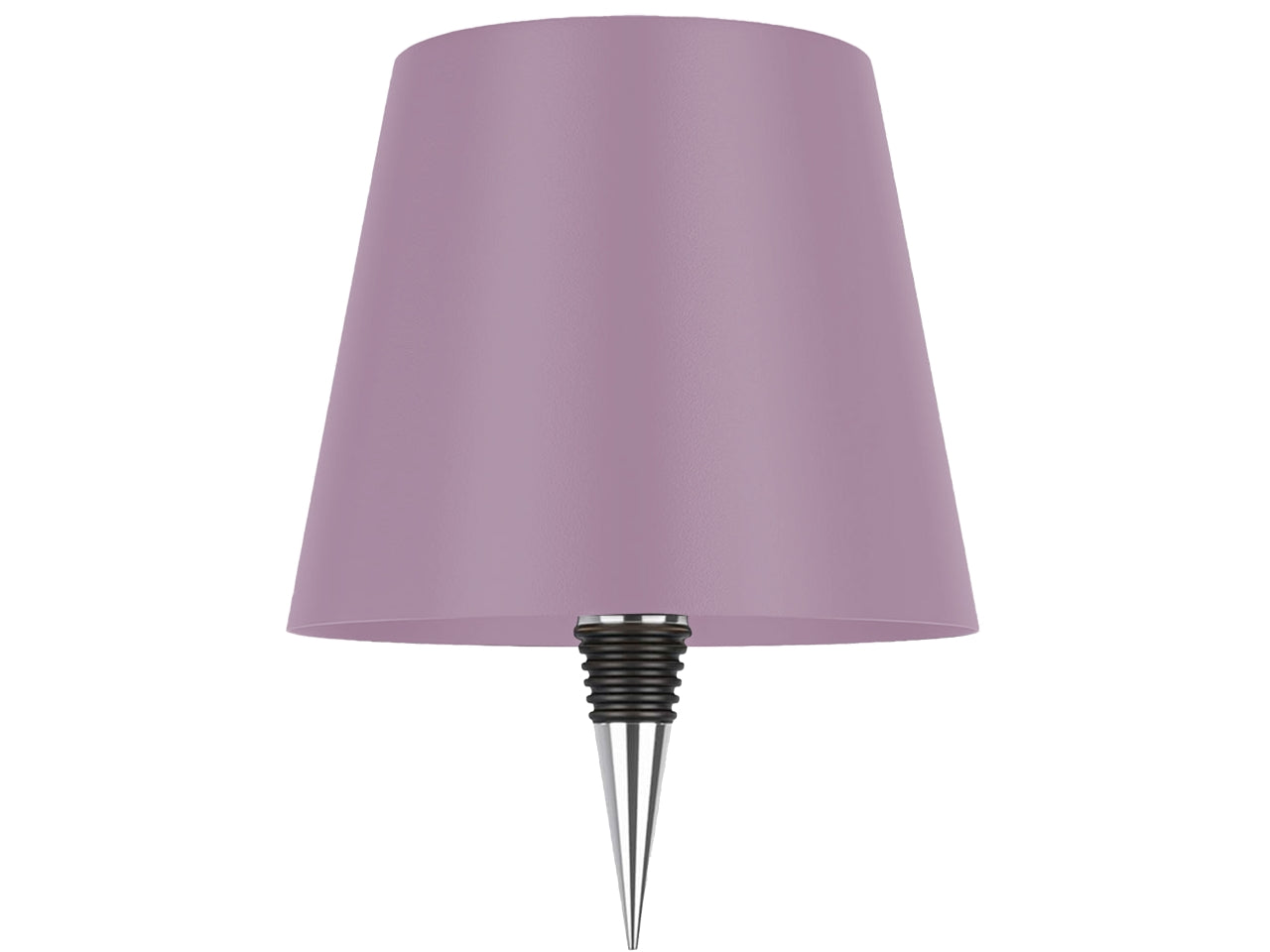 Pink lampada touch metal tappo 11x11x13cm