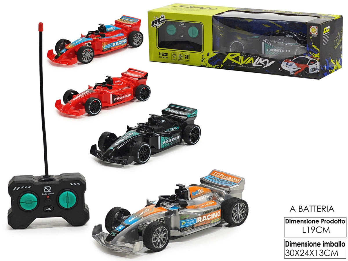 Auto radiocomando 4 funzioni modelli assortiti