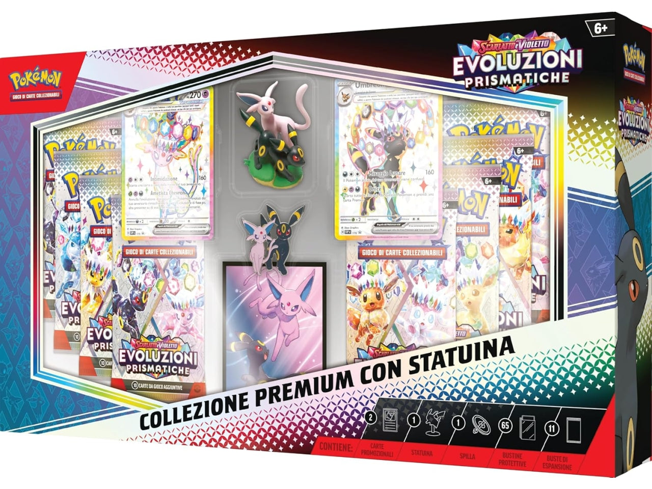 Pokemon SV8.5 collezione premium con statuina £