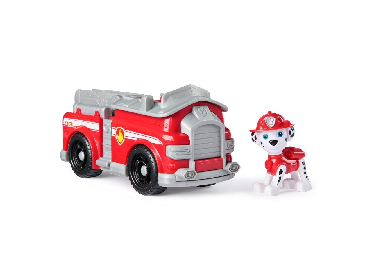 Paw patrol veicolo base marshall con personaggio $
