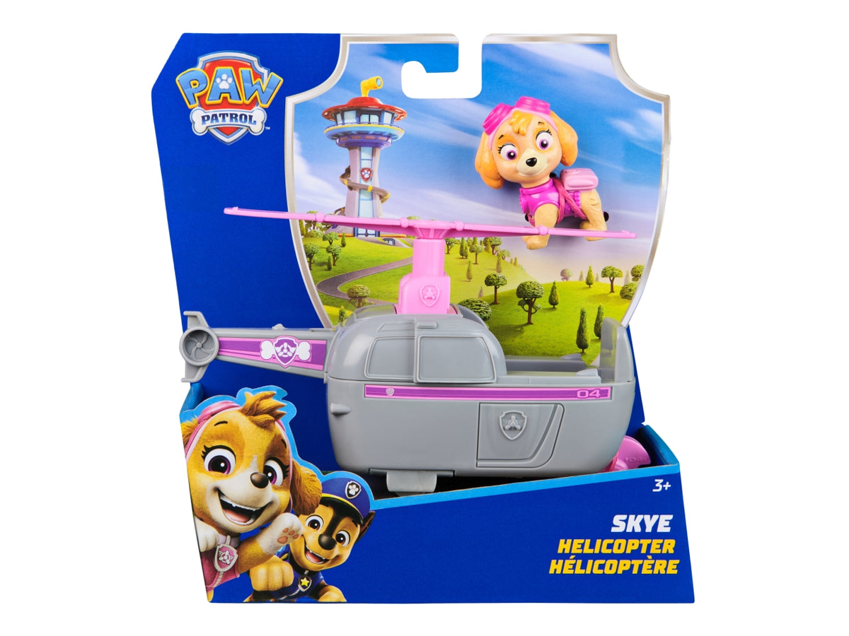 Paw patrol veicolo base skye con personaggio $