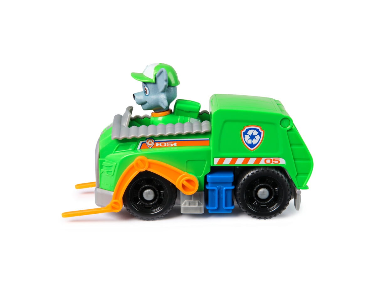 Paw patrol veicolo base rocky con personaggio $