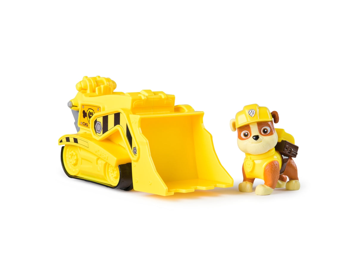 Paw patrol veicolo base rubble con personaggio $