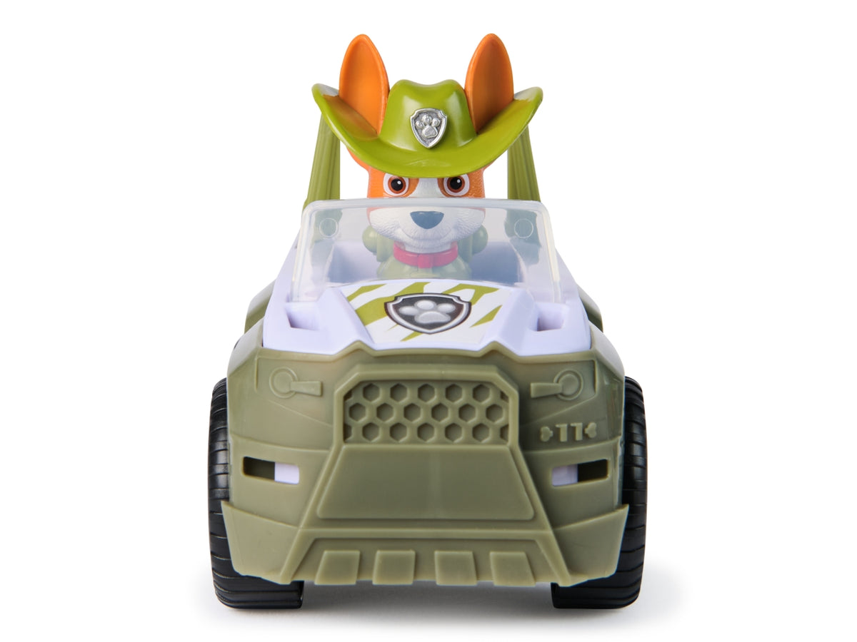 Paw patrol veicolo base tracker con personaggio $