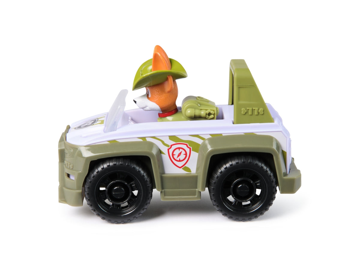 Paw patrol veicolo base tracker con personaggio $