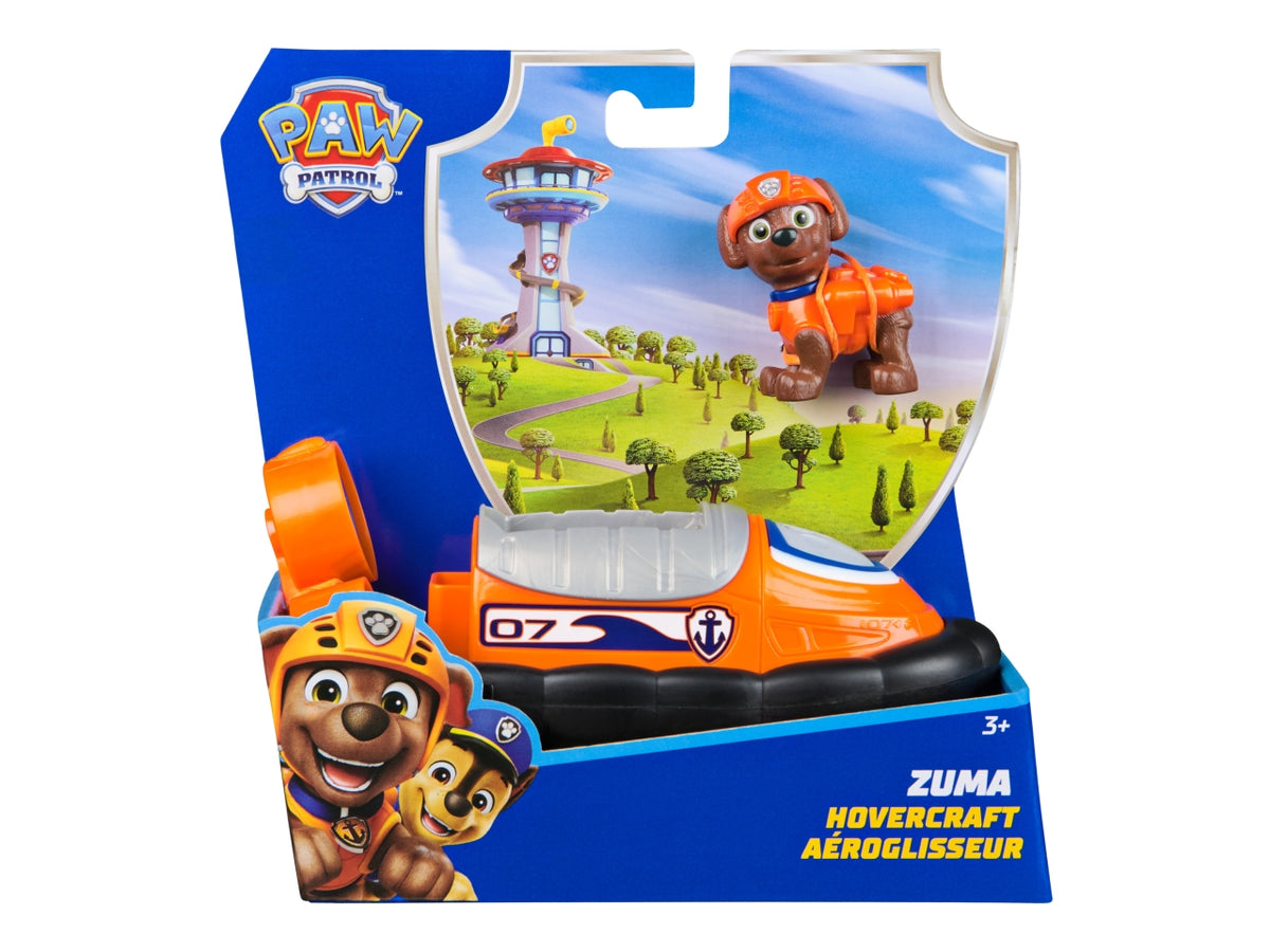 Paw patrol veicolo base zuma con personaggio $