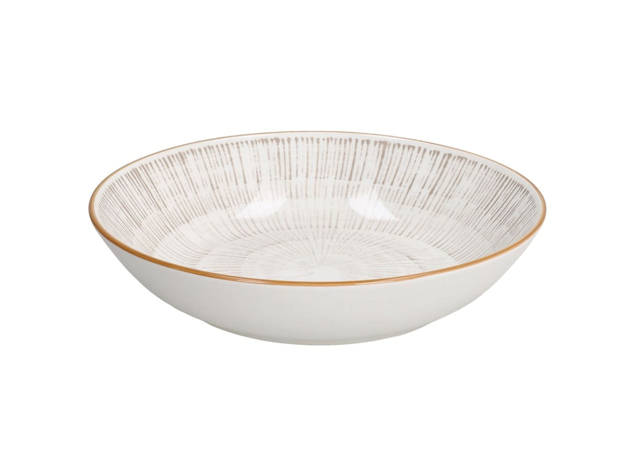 Servizio da 18 piatti Madison Virtuo in porcellana beige