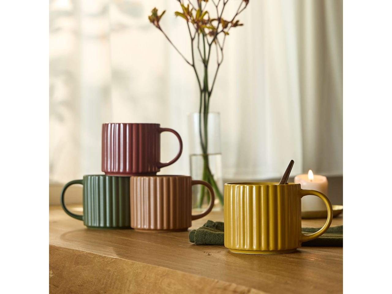 Mug Madrid 430ml impilabile