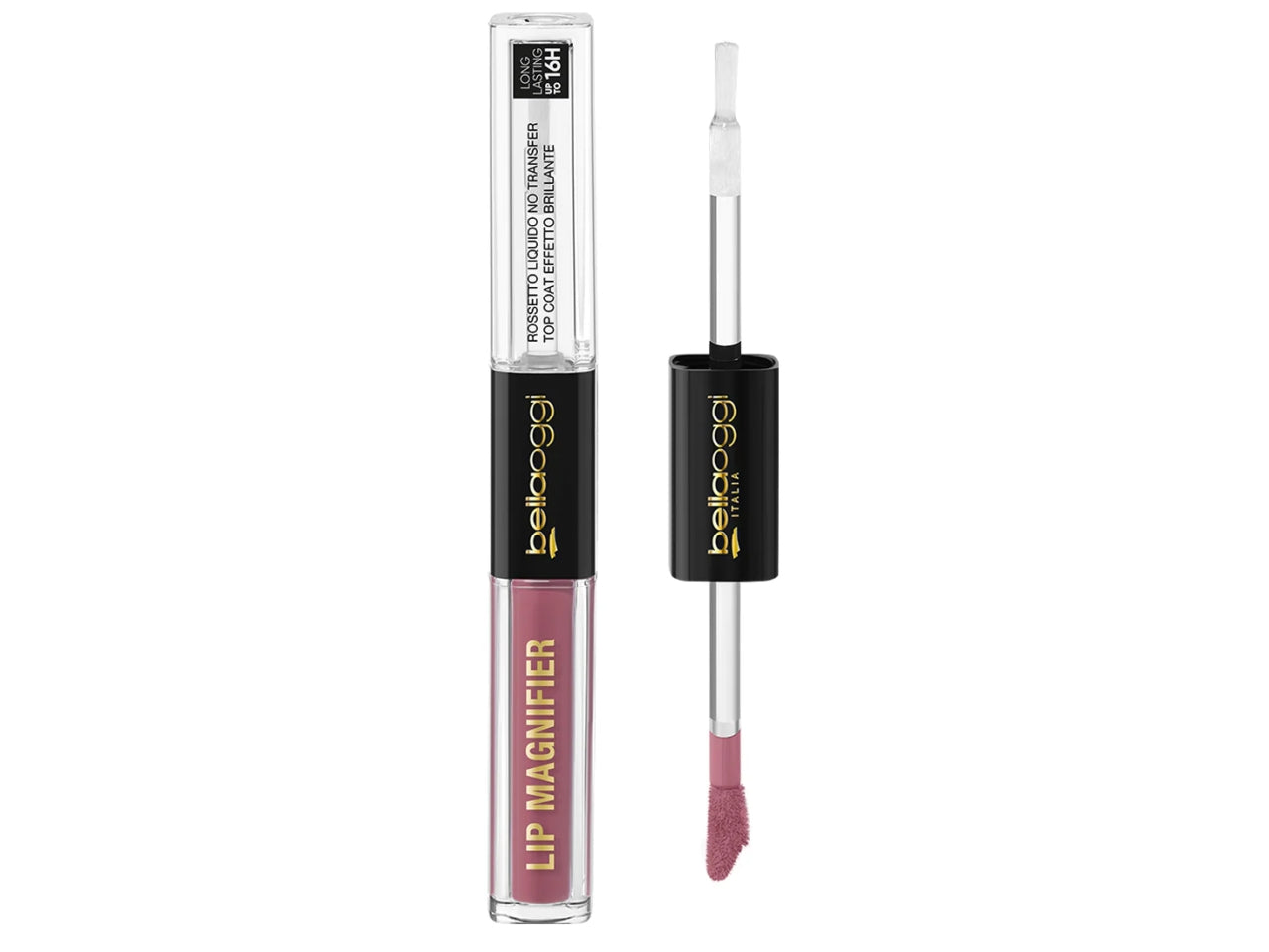Bellaoggi lip magnifier rossetto duo colore pink sugar 204